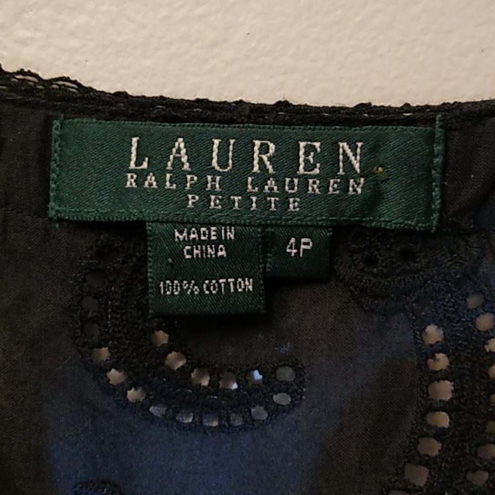 Ralph Lauren embroidered eyelet blouse - Picture 6 of 12